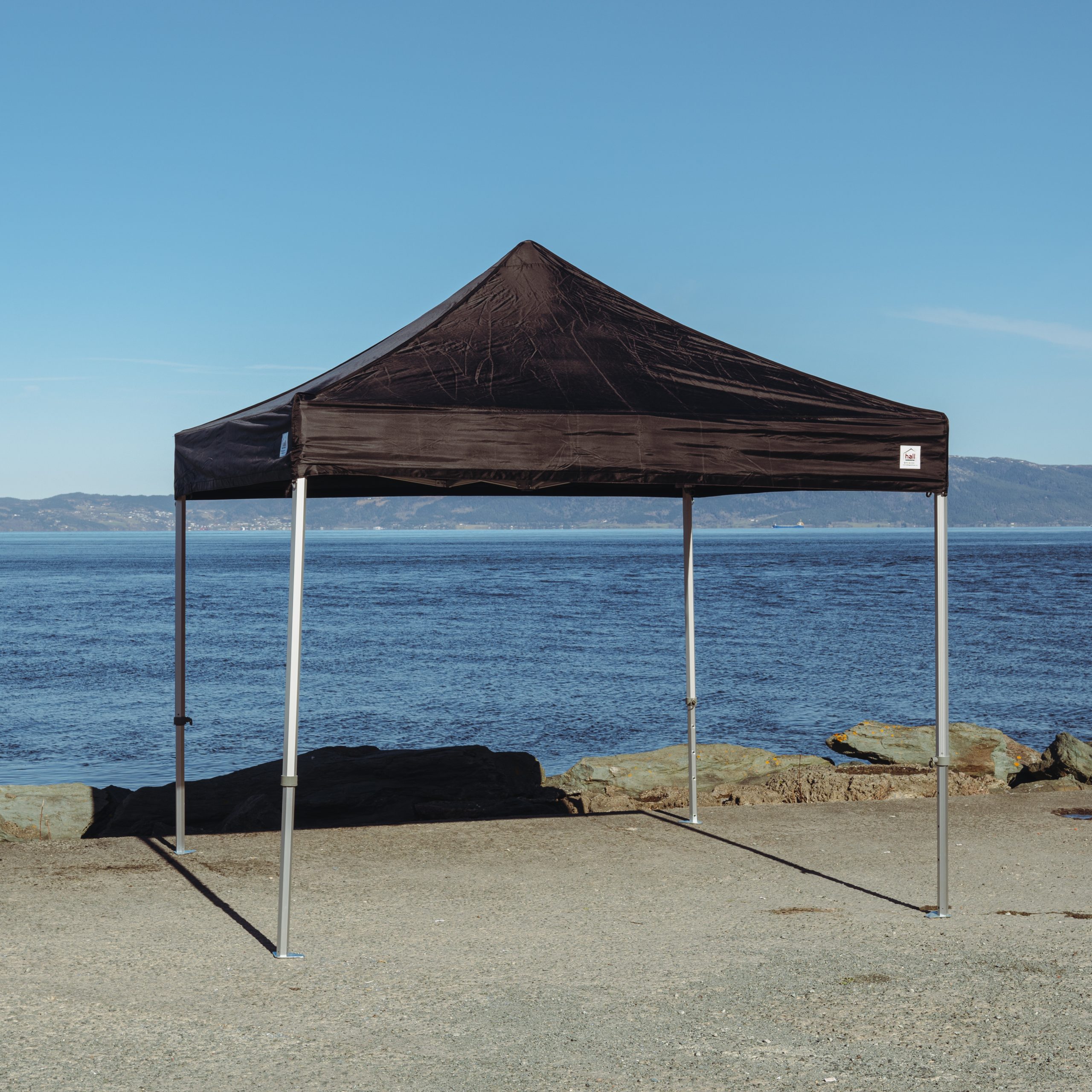 Komplett Easy-up telt 3x3, sort - Bilde 2