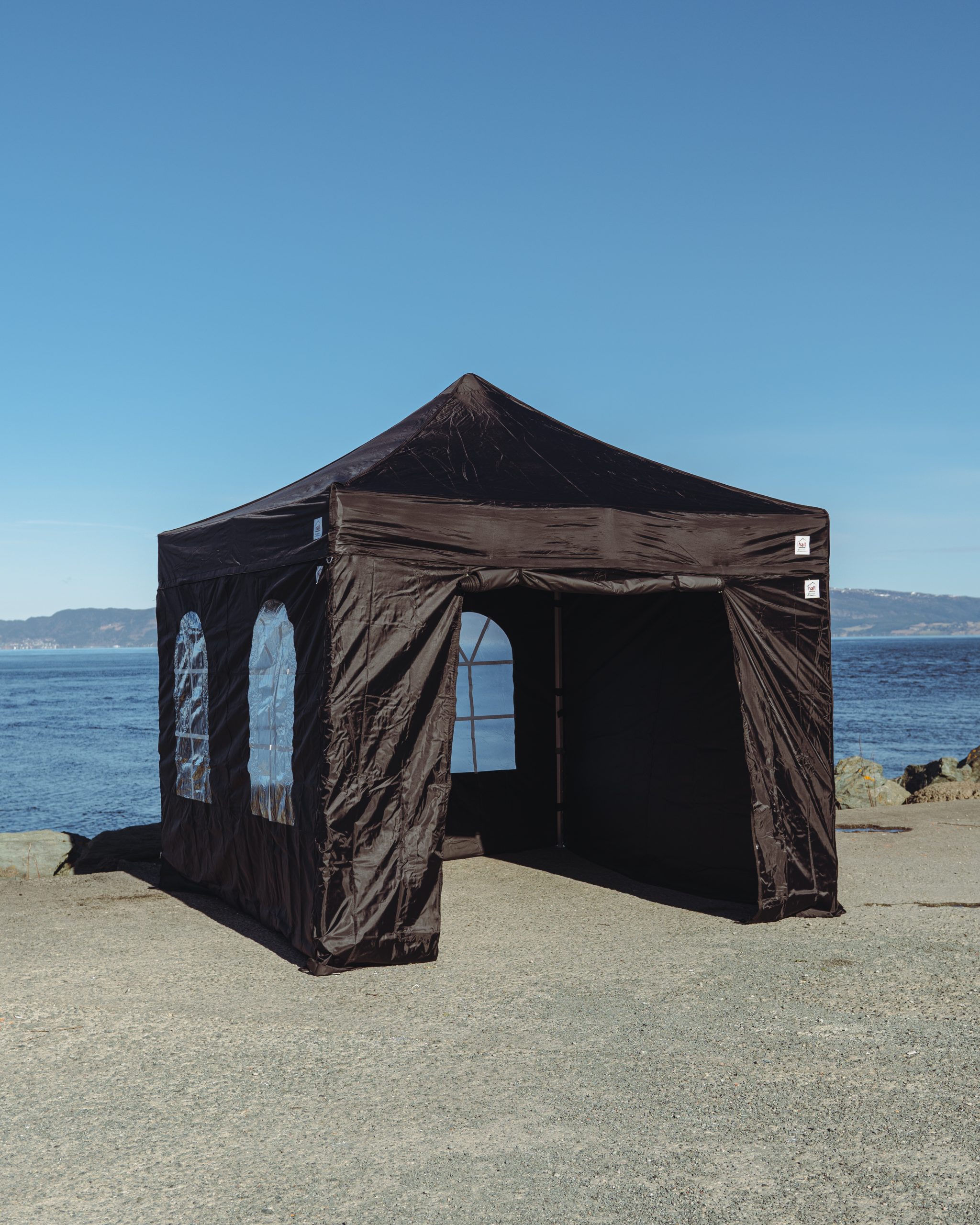 Komplett Easy-up telt 3x3, sort - Bilde 3