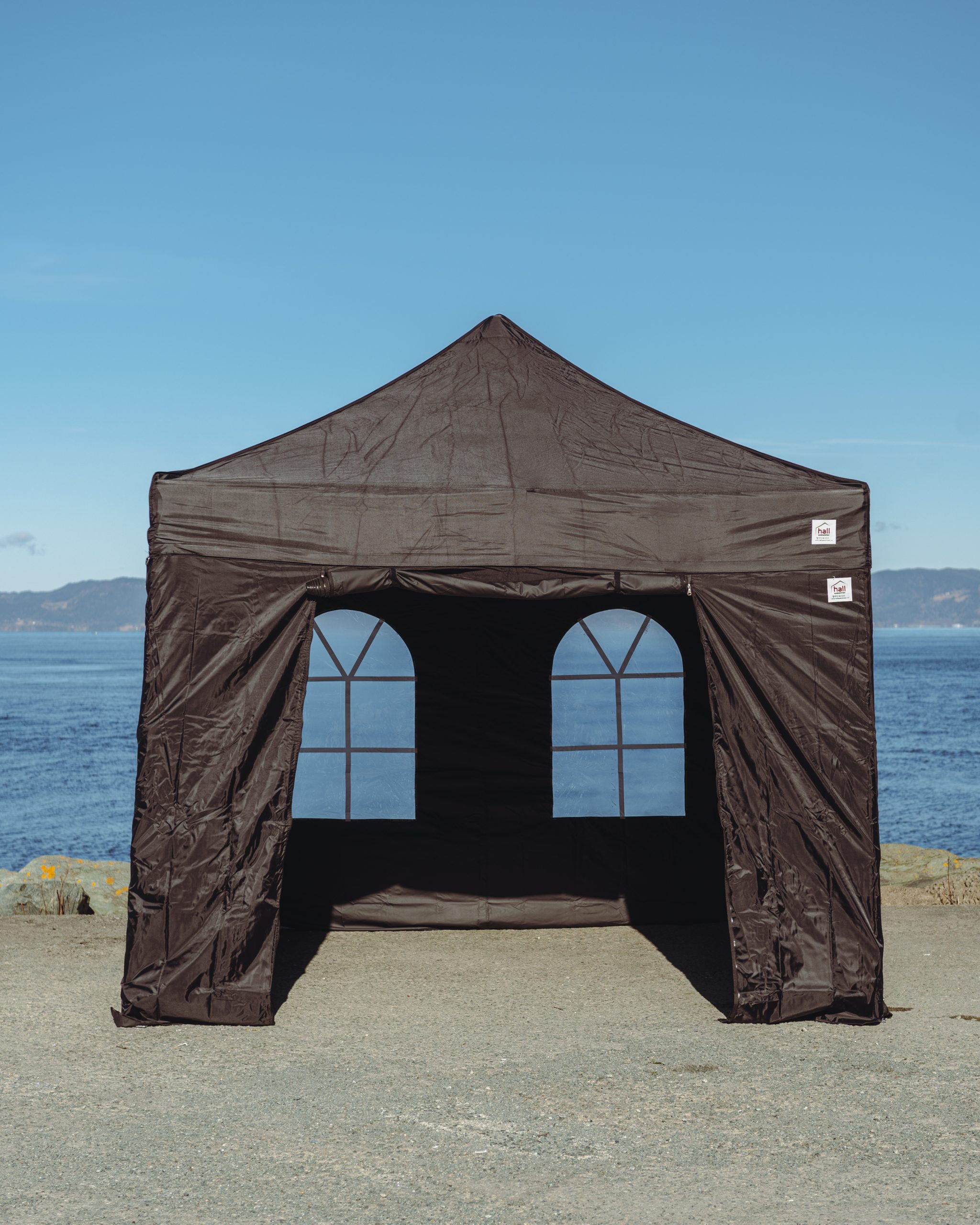 Komplett Easy-up telt 3x3, sort