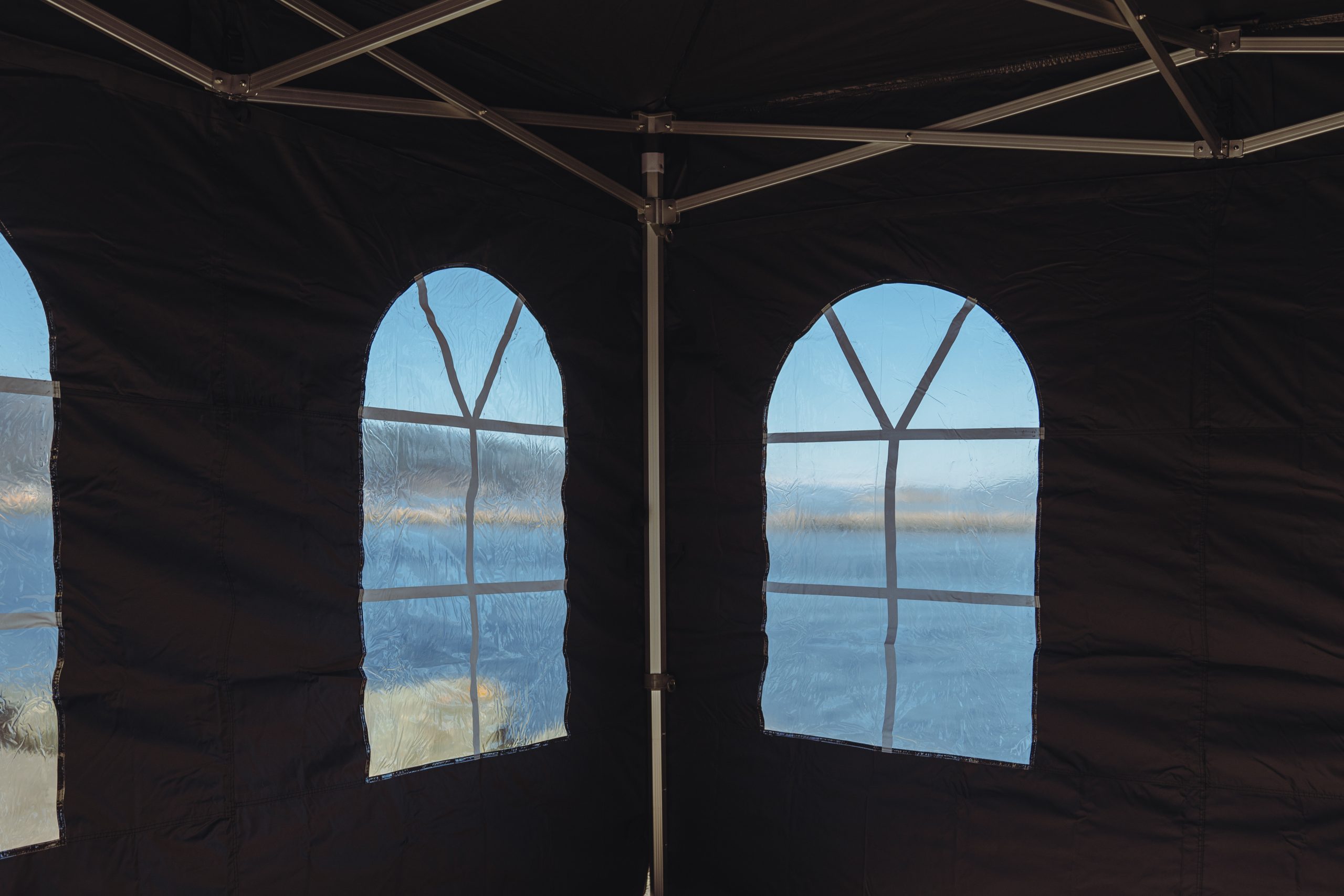 Komplett Easy-up telt 4x8, sort - Bilde 5