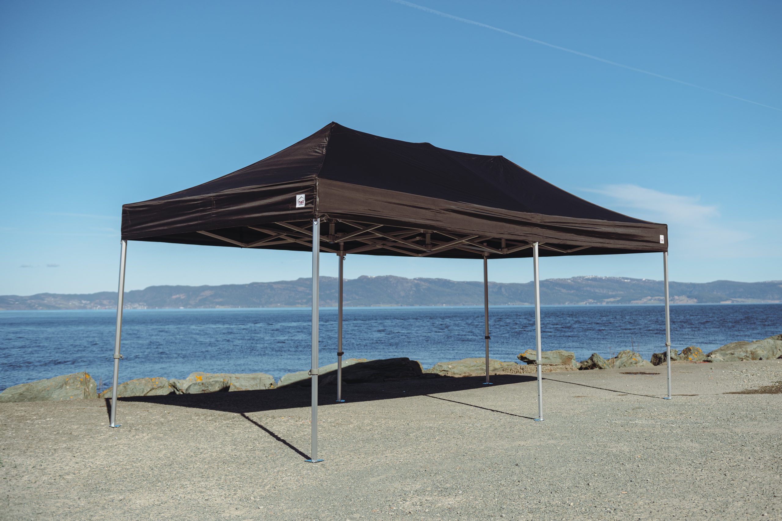 Komplett Easy-up telt 3x6, sort - Bilde 6