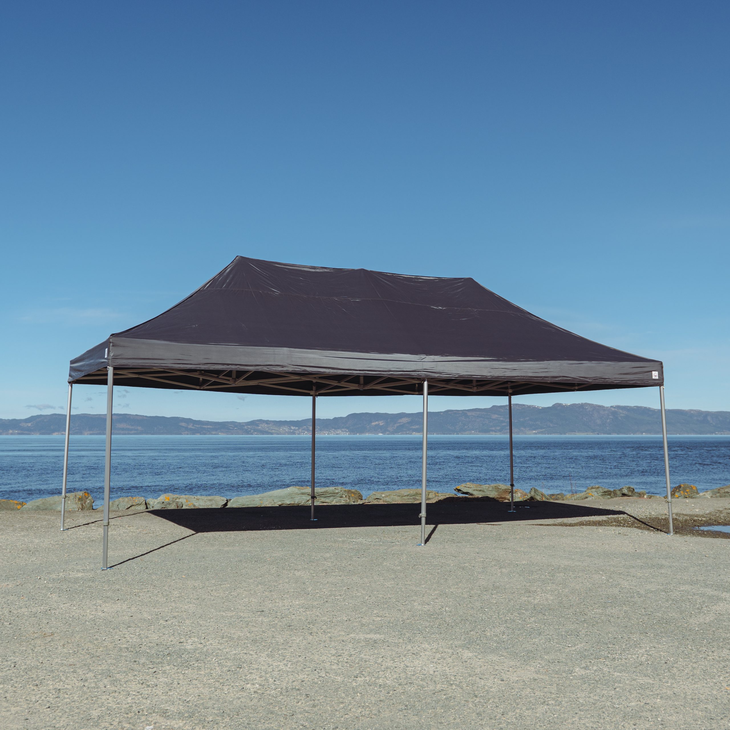 Komplett Easy-up telt 4x8, grå - Bilde 2