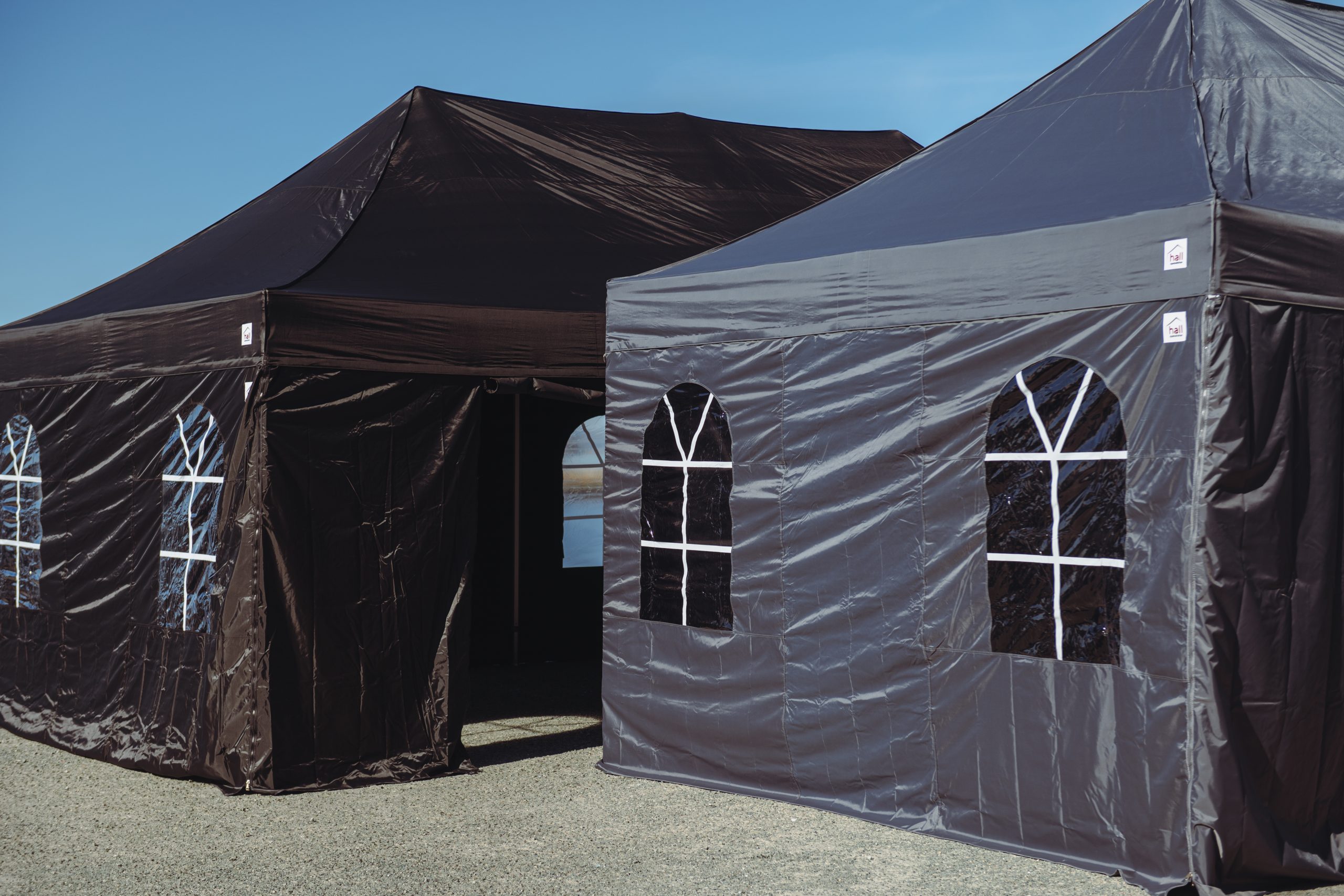 Komplett Easy-up telt 4x8, sort